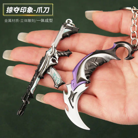 Valorant Merchandise Impression Metal Keychain Frugal Finds Galore