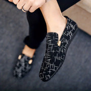 Men's Lightweight Non-Slip Leather Slip-On Loafers Frugal Finds Galore