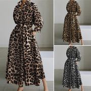 Fall Fashion Leopard Print Dress Frugal Finds Galore