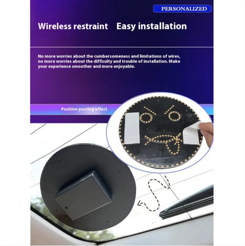 Car LED Rear Window Gesture Lamp Frugal Finds Galore