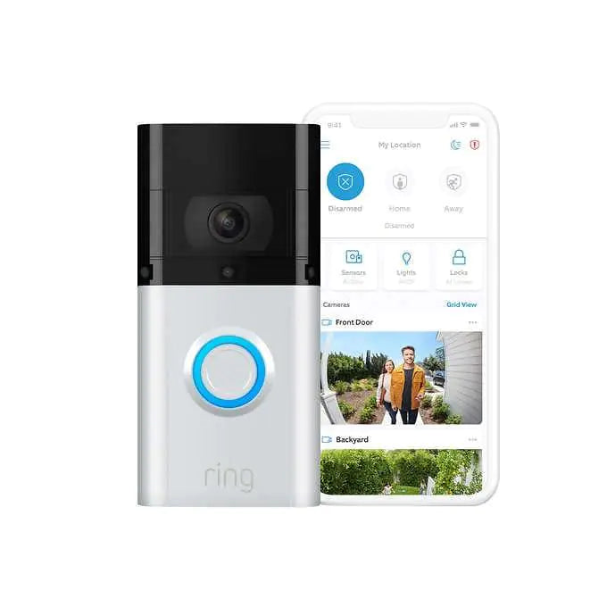 Ring Video Doorbell 3 Plus and Indoor Camera