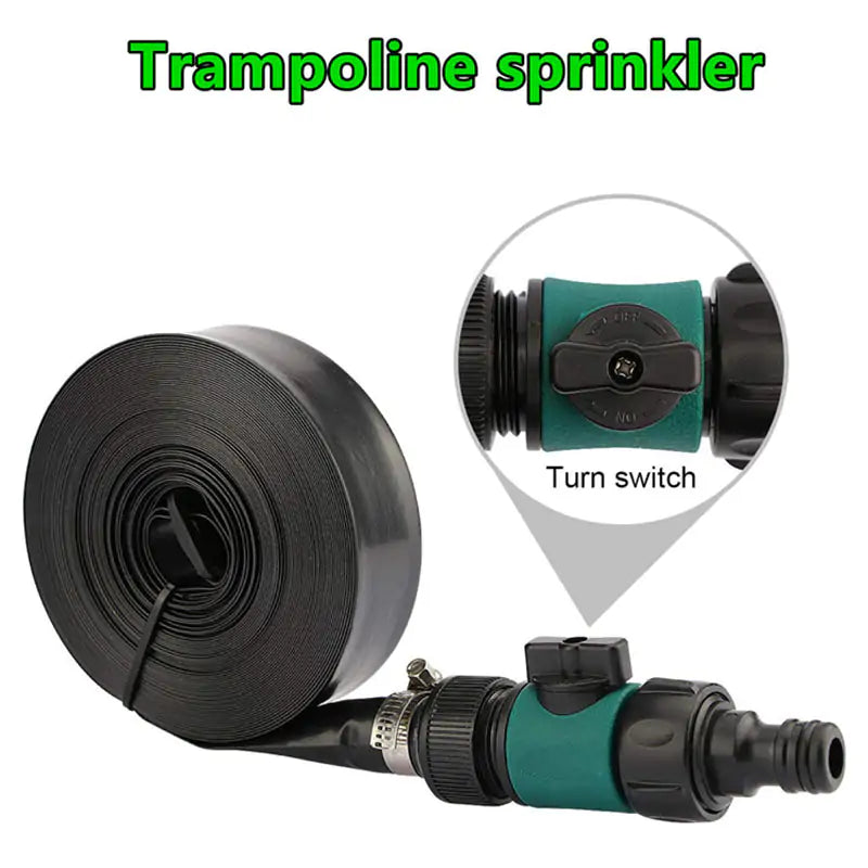 Trampoline sprinkler