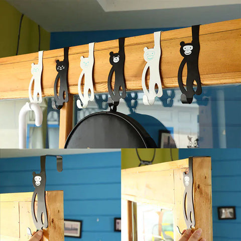 Cute Multi-Functional No-Trace Door Hooks for Home Frugal Finds Galore