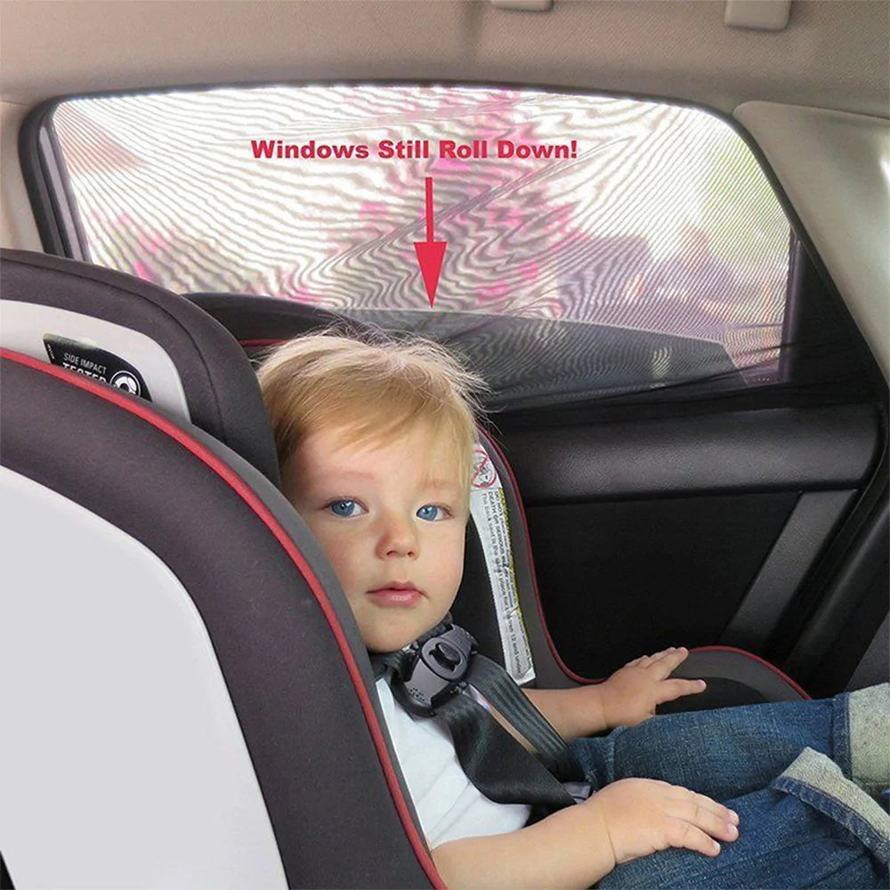 2 Pieces Car Window Cover