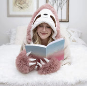 Cozy Critter Hooded Blanket Hoodie Frugal Finds Galore