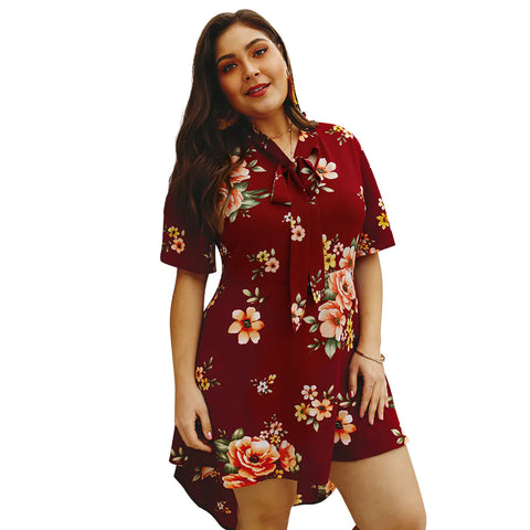 Floral Dress, Trendy Dress, Plus Size Dress Frugal Finds Galore
