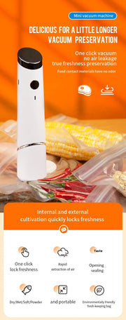 Vacuum Food Storage Bag Set with Electric Pump Frugal Finds Galore