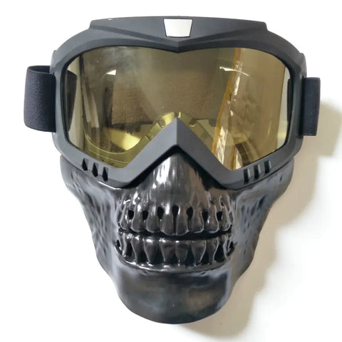 Demon Skull Mask for Outdoor Motorcycle Sports Frugal Finds Galore