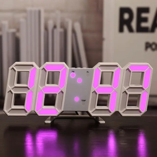 Digital Desk Clock With Temperature