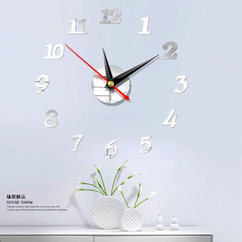 Creative Acrylic 3D Wall Clock