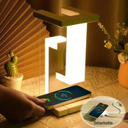 Wireless Charging Desk Lamp with Anti-Gravity Design Frugal Finds Galore