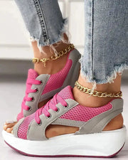 Women's Open Toe Sneakers with Cut Out Design Frugal Finds Galore