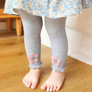 Cotton Flower Leggings for Toddler Girls Frugal Finds Galore
