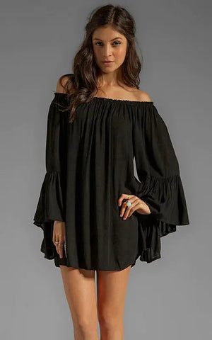 Chiffon Dress, Loose-Fitting Fashion Dress Frugal Finds Galore