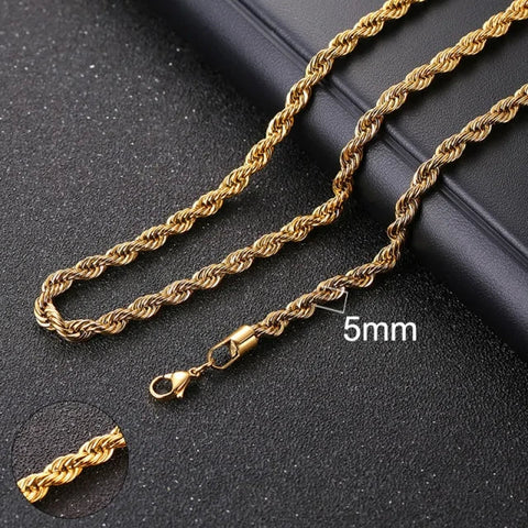 Unisex Cuban Chain Necklace Frugal Finds Galore