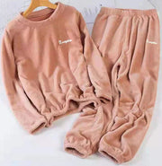 Winter Soft Velvet Pajamas Set Frugal Finds Galore