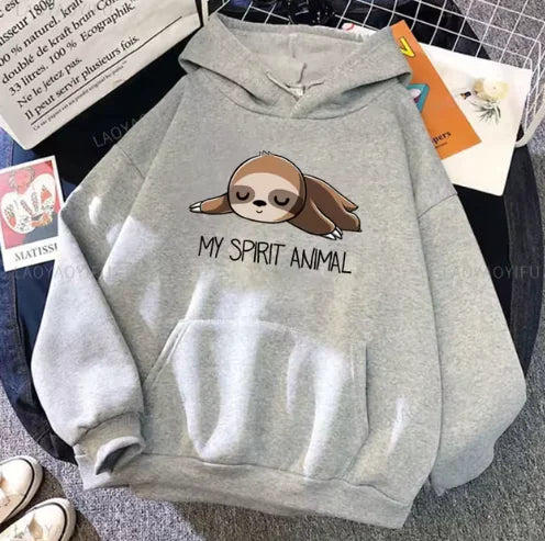 Sloth Spirit Animal Hoodie