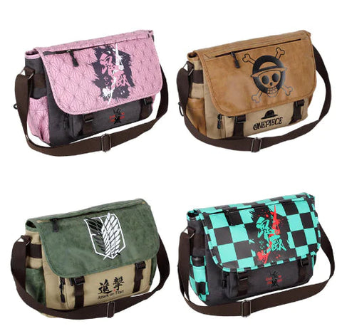 Totoro Bodycross Bag, One Piece & Student Cloth Bag (1 Set) Frugal Finds Galore