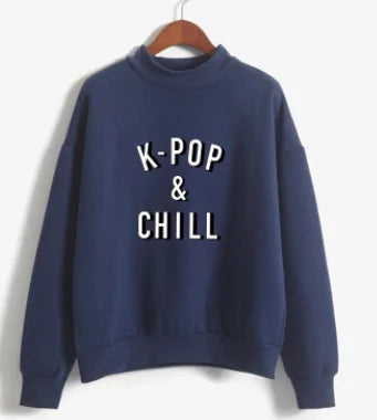 K-Pop & Chill Mockneck