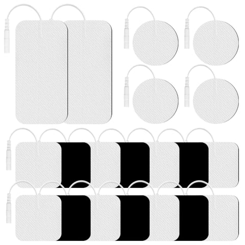 TENS Unit Replacement Pads 20 Pcs Multiple Size Self-Adhesive Frugal Finds Galore