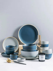 Nordic Style Ceramic Tableware Set Frugal Finds Galore