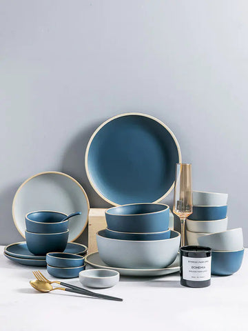 Nordic Style Ceramic Tableware Set Frugal Finds Galore