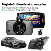2.7'' Full HD 1080P Dash Cam Car DVR Front & Rear Camera Night Vision G-Sensor Frugal Finds Galore