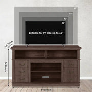 Vintage Home Living Room Wood TV Stand Frugal Finds Galore