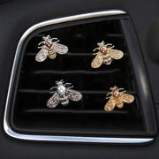 Cute Bee Car Air Freshener Clip with Pearl & Rhinestones Frugal Finds Galore