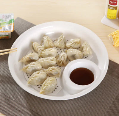 Double-Layer Dumpling Plate, Utensils, Plastic Dish Frugal Finds Galore