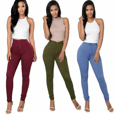 High Waist Solid Leggings Frugal Finds Galore