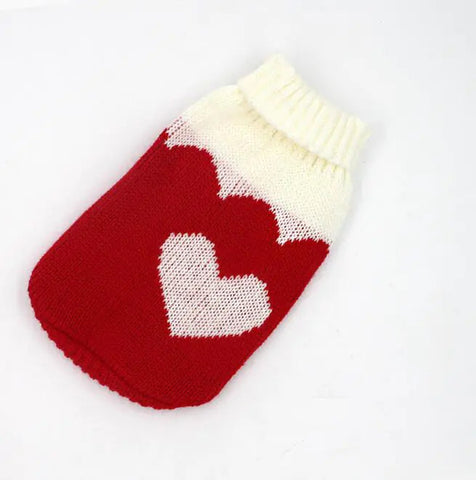 Dog Sweater, Pet Clothing, Knitted Pet Outfit Frugal Finds Galore