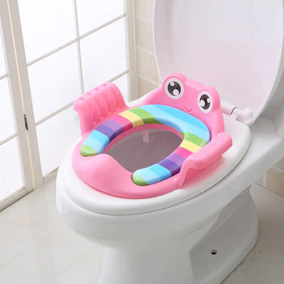 Baby Toilet Seat Cushion for Kids - Potty Training Aid Frugal Finds Galore