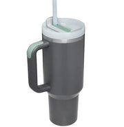 40oz Stainless Steel Car Straw Cup Frugal Finds Galore