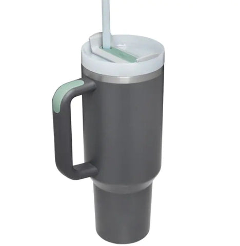 40oz Stainless Steel Car Straw Cup Frugal Finds Galore
