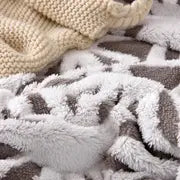 Sherpa & Milk Velvet Blanket Frugal Finds Galore