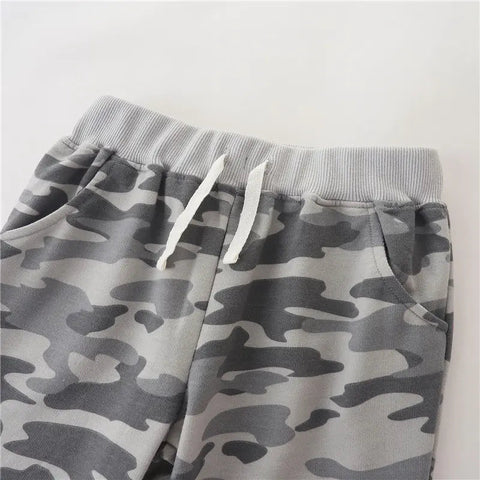 Camouflage Boys Sweatpants with Drawstring Frugal Finds Galore