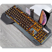 Ergonomic Mechanical Keyboard with RGB Backlight Frugal Finds Galore
