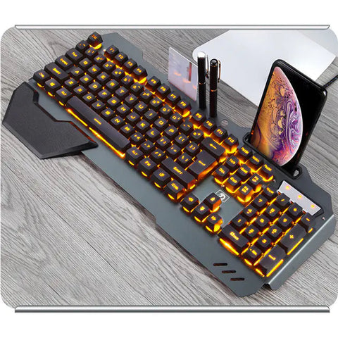 Ergonomic Mechanical Keyboard with RGB Backlight Frugal Finds Galore