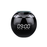 Mini Portable Colorful Bluetooth Alarm Clock Speaker Frugal Finds Galore