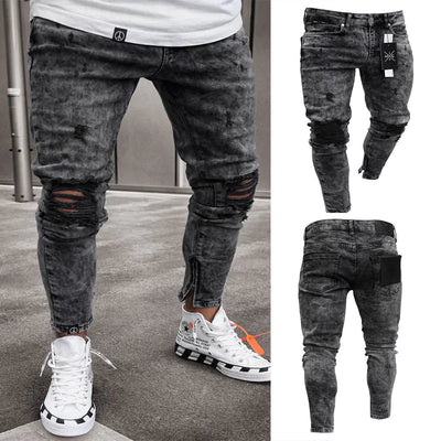 Stretch Shredded Jeans Pants Frugal Finds Galore