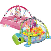 Baby Play Gym with Ocean Balls and Activity Fence Frugal Finds Galore