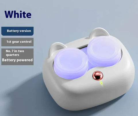 Women's Invisible Portable Multifunctional Three-gear Ultrasonic Cleaning Glasses Case Frugal Finds Galore