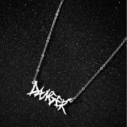 Rapper Letter Necklace Frugal Finds Galore