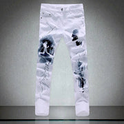 Personalized Print Slim Jeans Frugal Finds Galore