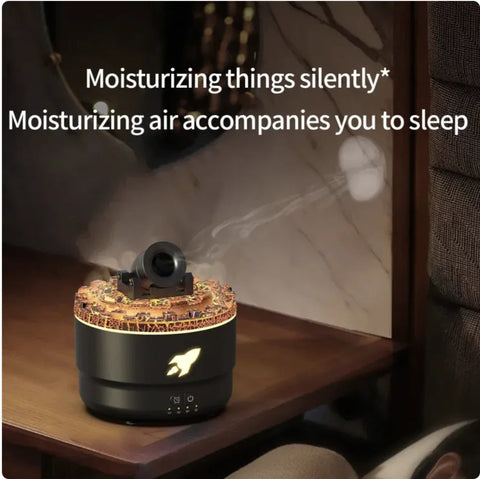 Lava Crack Ultrasonic Essential Oil Diffuser & Humidifier Frugal Finds Galore