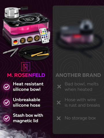 Portable Hookah Set With Everything And Case Premium Book Hookah with Smoke Frugal Finds Galore