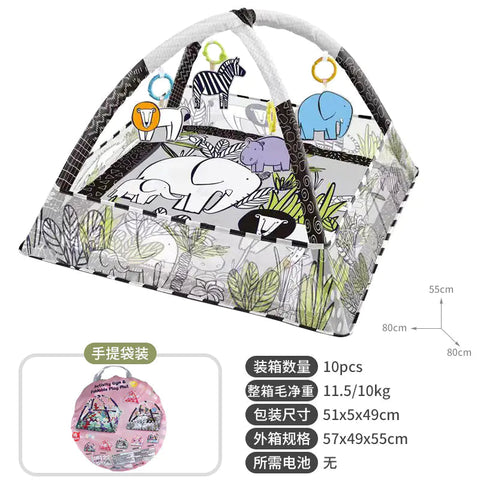 Baby Play Gym with Ocean Balls and Activity Fence Frugal Finds Galore