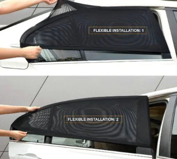 2 Pieces Car Window Cover