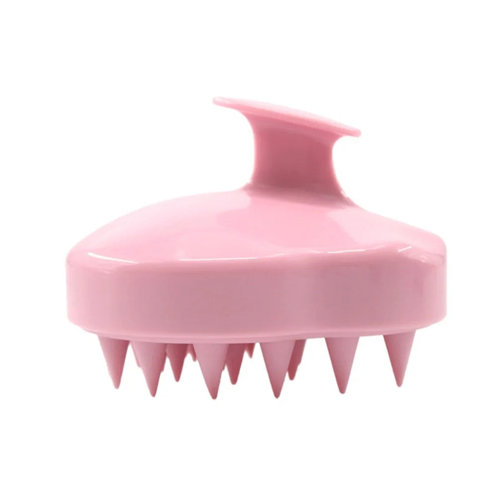 Silicone Handheld Scalp Massage Brush for Shower